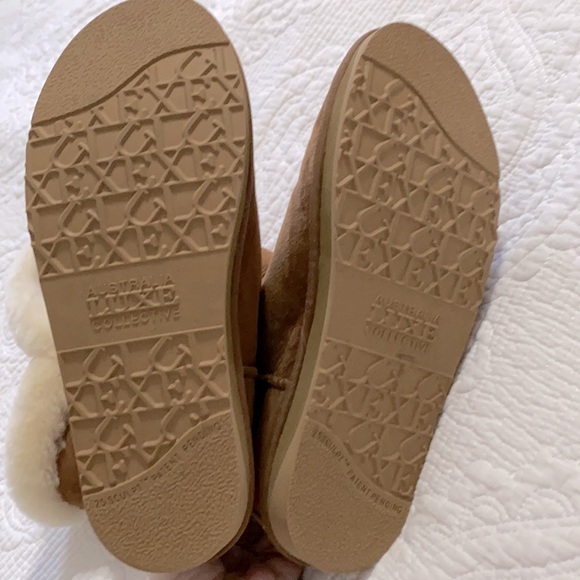 Australia Luxe Collective Nordic Shearling Short Boot Chestnut 7 7.5 38 - Picture 9 of 15